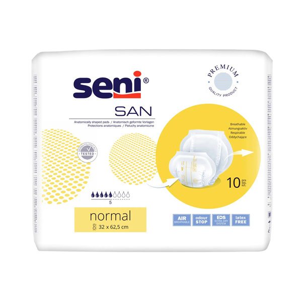 Absorbant urologic SENI SAN NORMAL, 10 bucati|Medizone